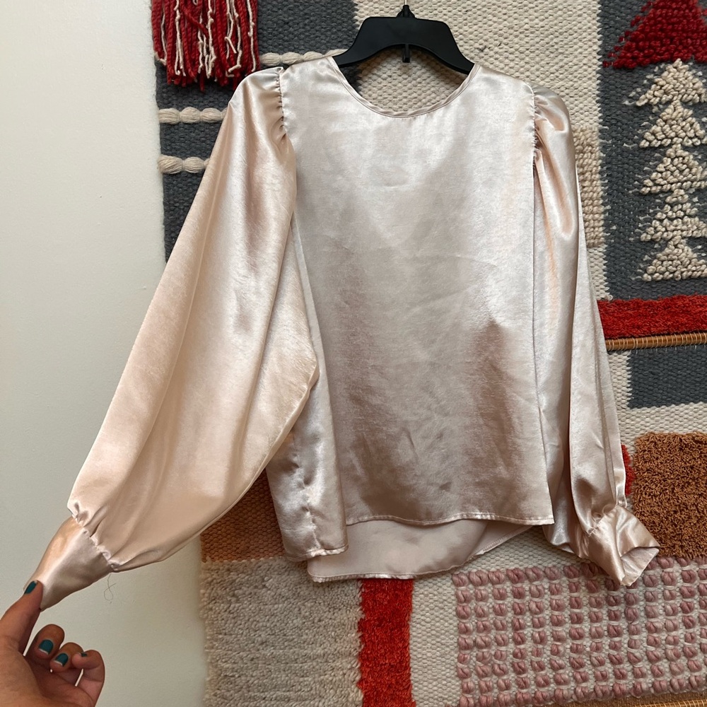 Pink Champage Colored Blouse